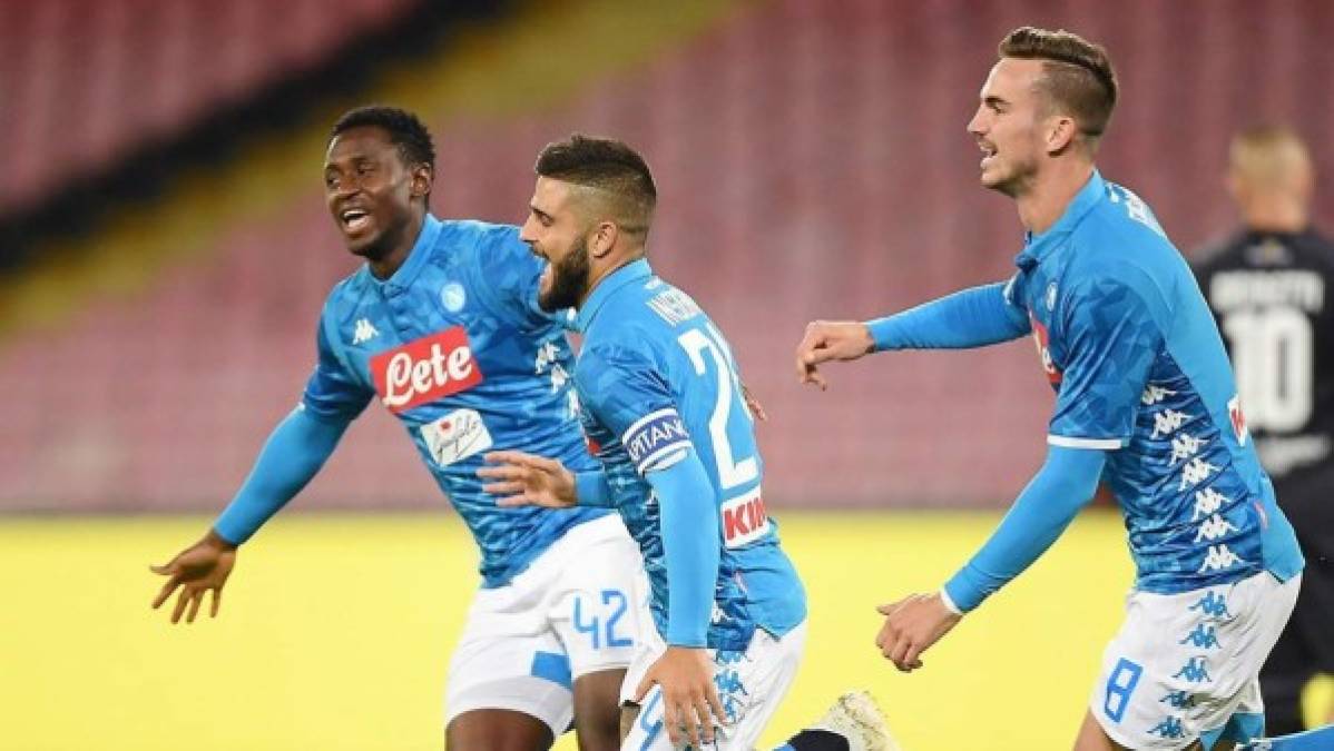 Napoli gole a Empoli y se queda en el segundo puesto de la Serie A