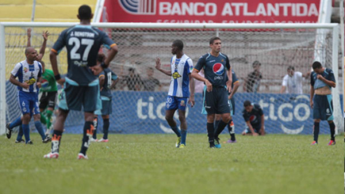 El Victoria gana y hunde al Motagua