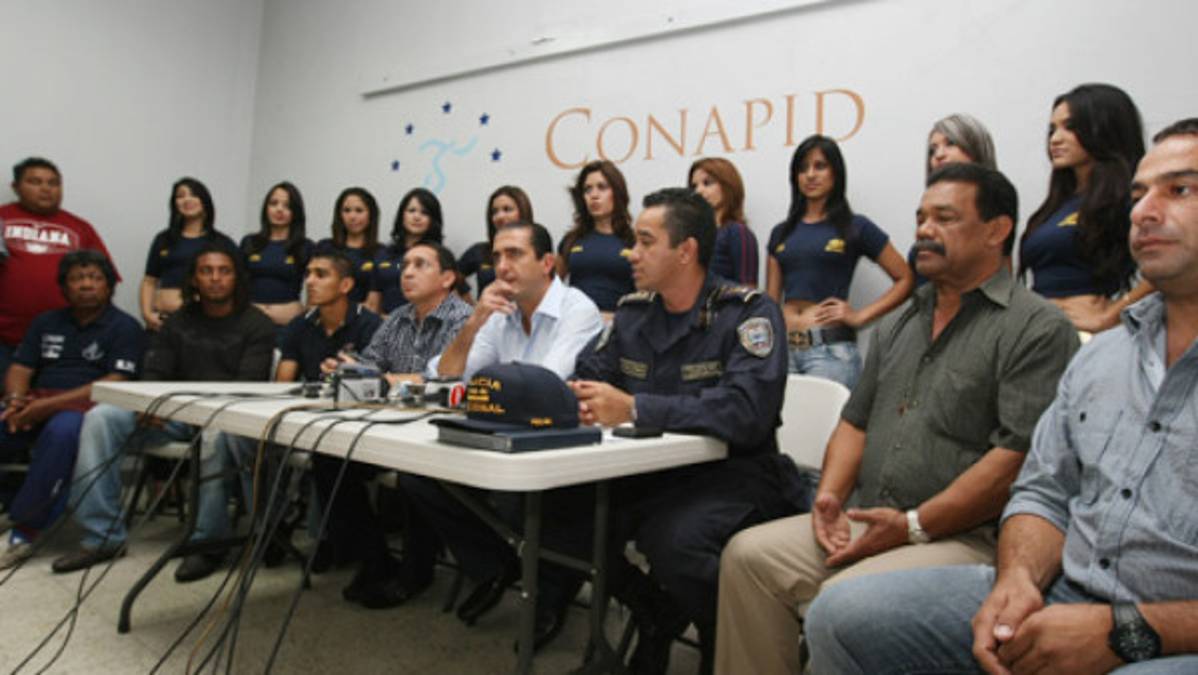 Camerino de lujo en el estadio Nacional de Honduras
