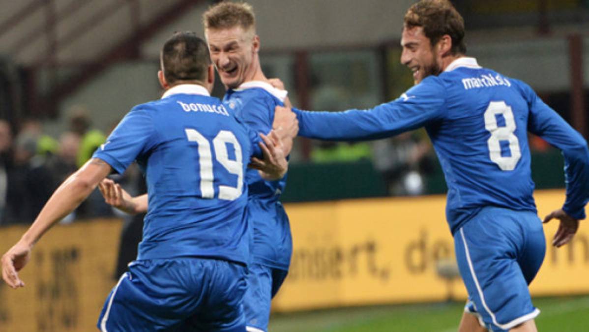 Italia y Alemania terminan empatados en amistoso