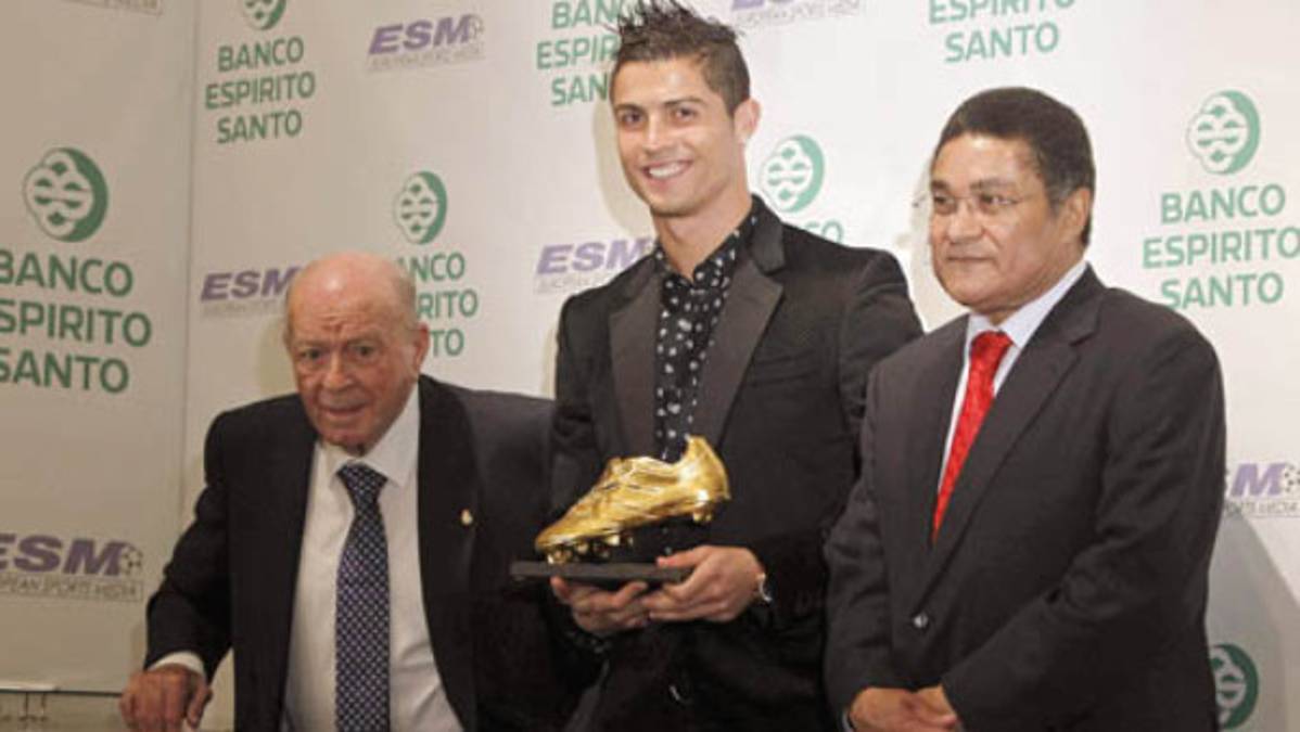Cristiano recibe su segunda Bota de Oro