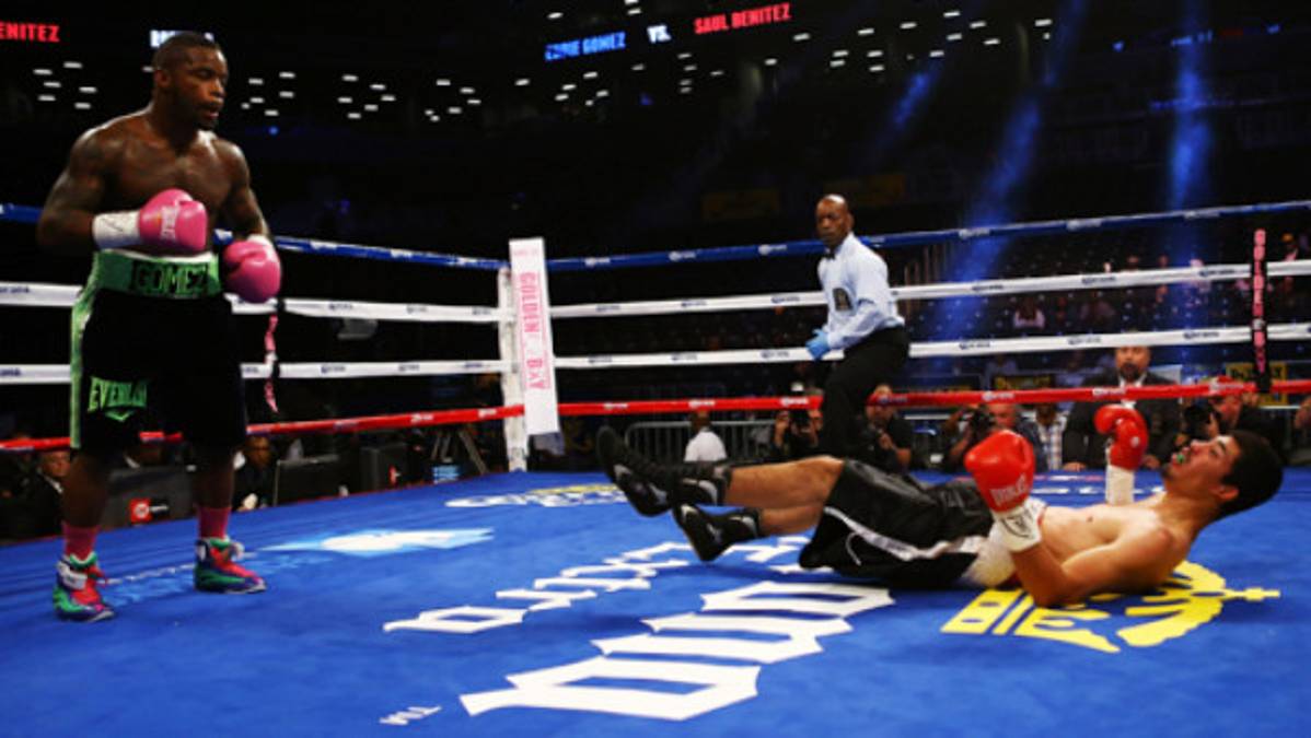 Hondureño Eddie Gómez derrotó por nocaut a mexicano Saúl Benítez