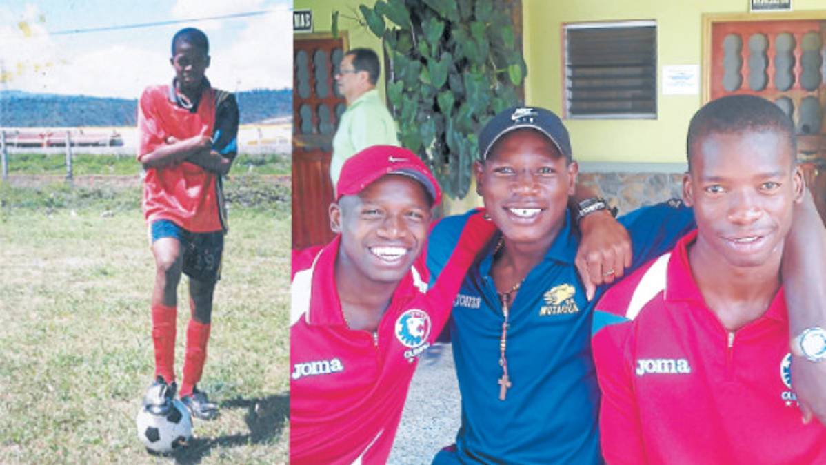 Boniek García no se olvida de su barrio...