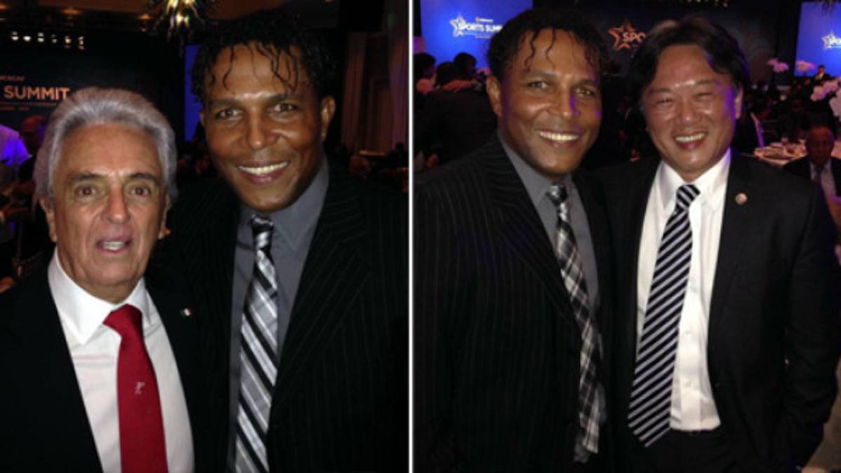 Carlos Pavón y Blatter comparten en seminario de Concacaf