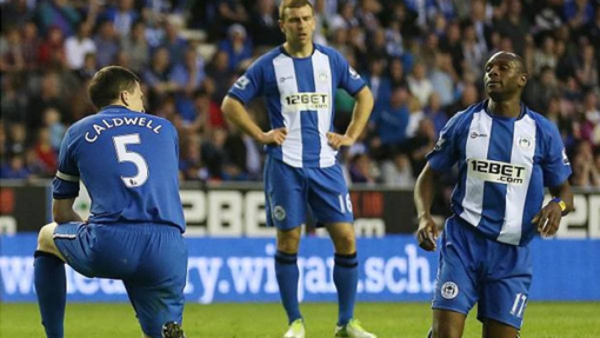 Wigan pierde en casa y está casi descendido de la Premier