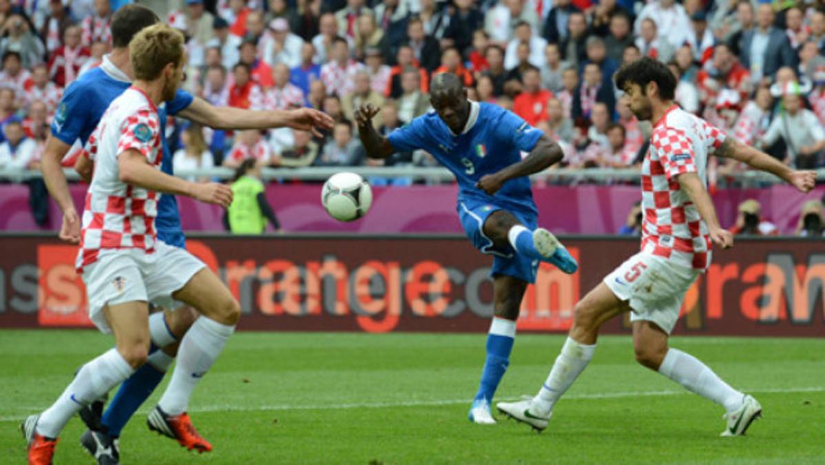 Croacia sorprendió al empatarle a Italia