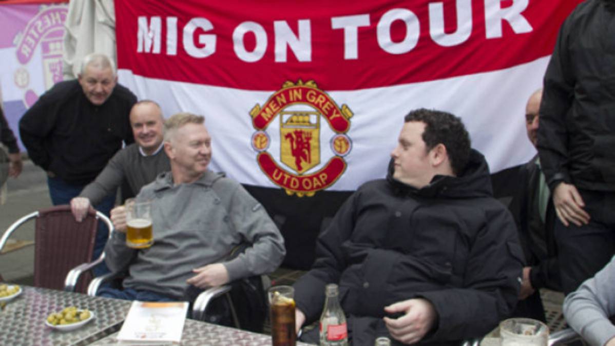 El ambiente previo a Real Madrid-Manchester United