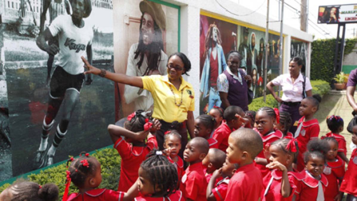 En Jamaica nacen para adorar a Bob Marley