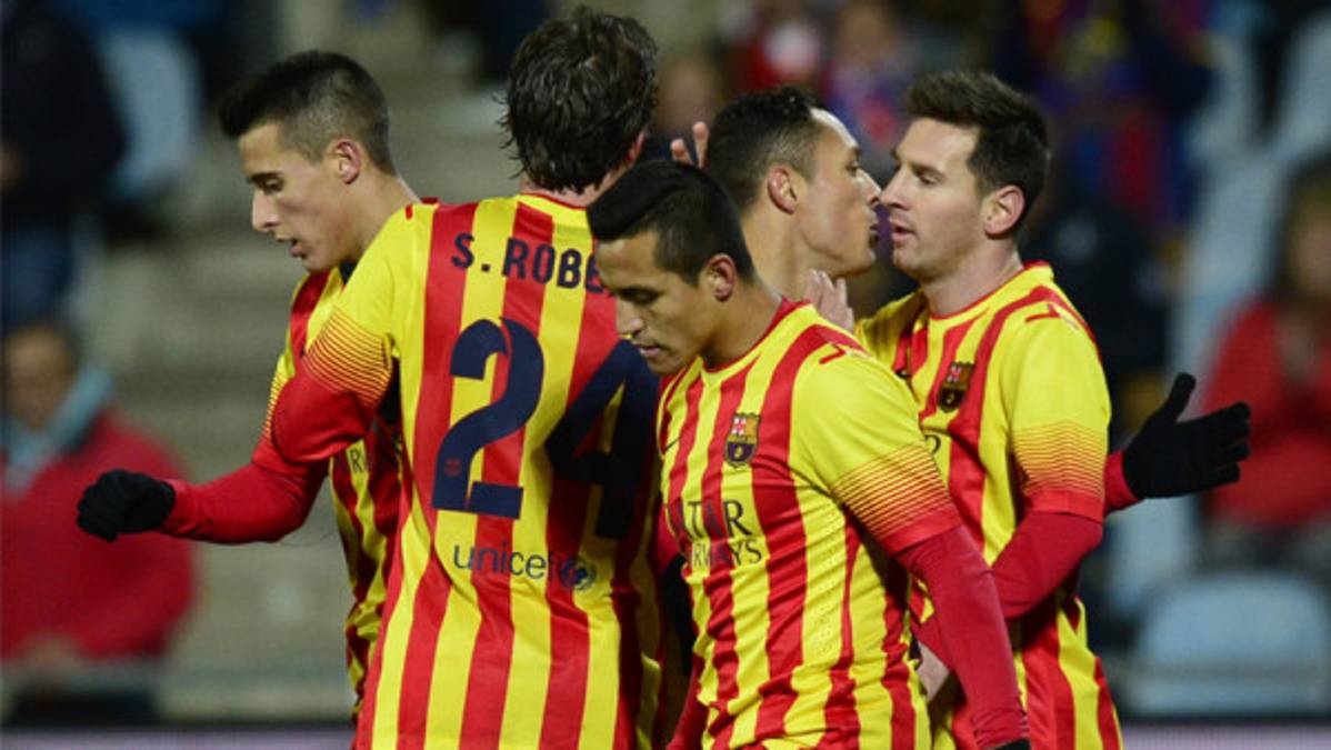 Messi pone al Barça en cuartos de Copa del Rey