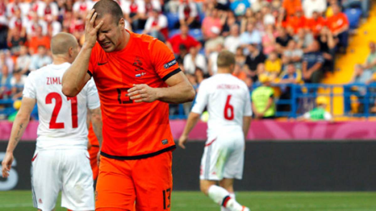 Duro revés para Holanda ante Dinamarca