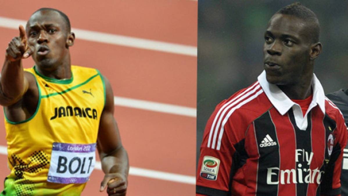 Usain Bolt y Mario Balotelli aclaran sus diferencias por Twitter