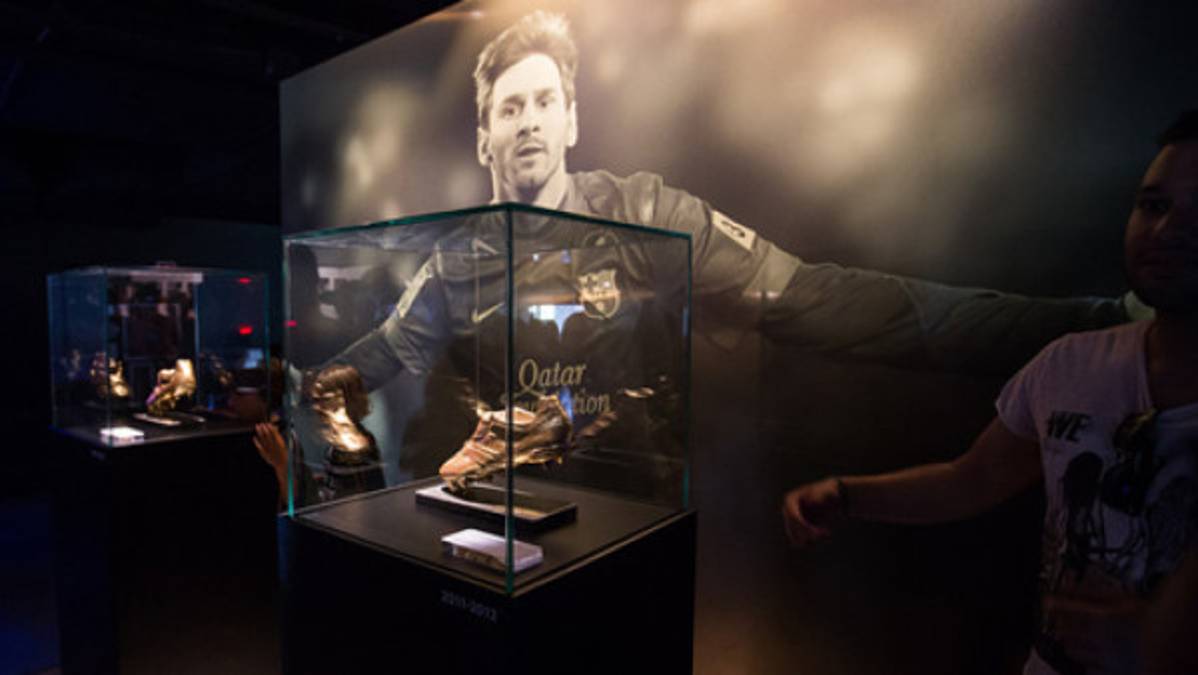 Messi ya tiene su espacio exclusivo en el Museo del Barcelona