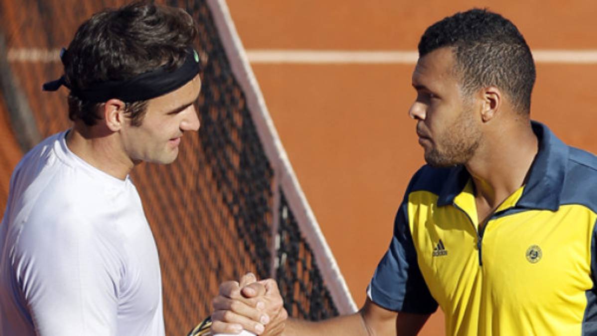 Roger Federer fue sorprendido y eliminado por Tsonga en Roland Garros