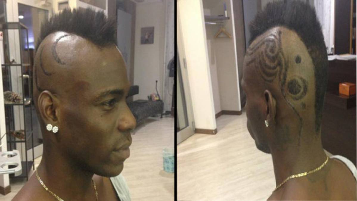Mario Balotelli estrena nuevo look al estilo 'mohicano”