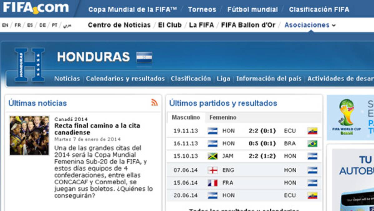 FIFA confirma amistoso Honduras-Inglaterra