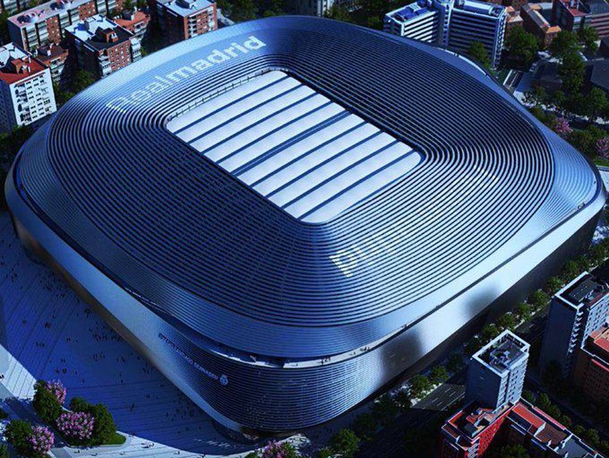 ¡Impresionante! Las nuevas imágenes de las obras del Santiago Bernabéu; el techo toma forma y cuándo estará listo el estadio