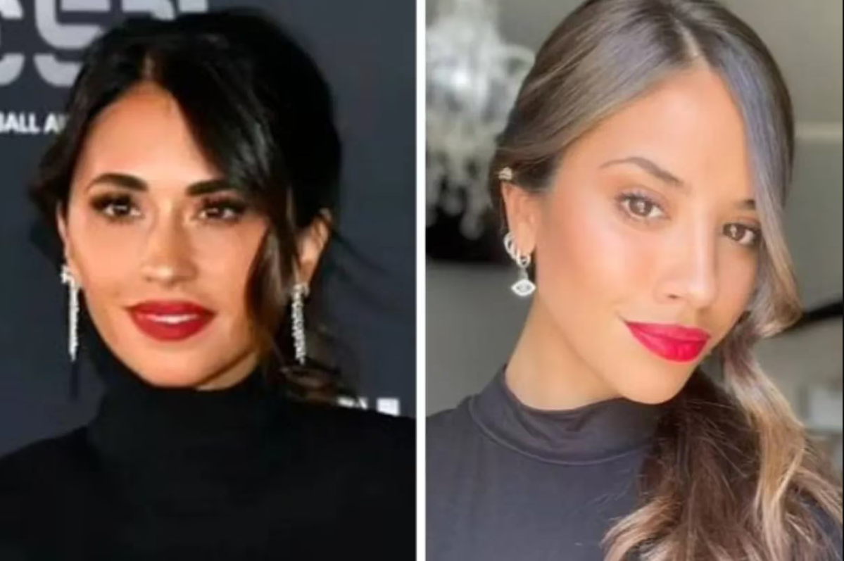 ¡Son idénticas! Viralizan a la hermosa ‘doble’ de Antonela Roccuzzo: “Messi la confundiría con su esposa”