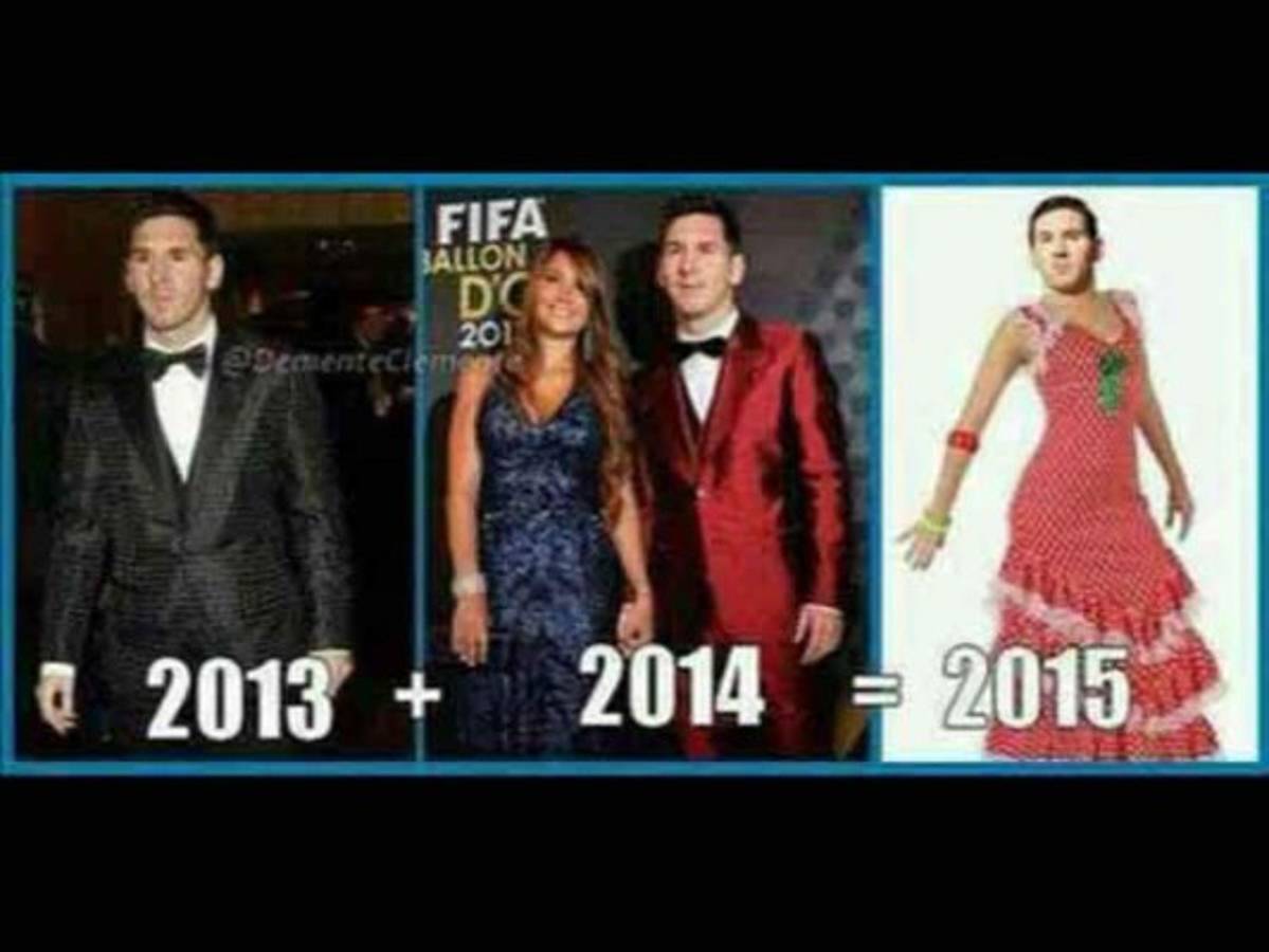 Los mejores memes de la entrega del Balón de Oro 2014