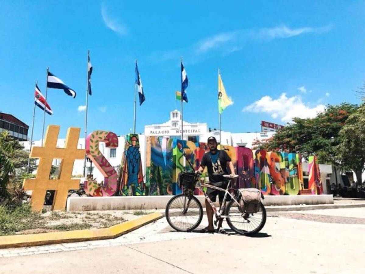 Así es América, la bicicleta que le robaron a Tabaré Alonso en Honduras