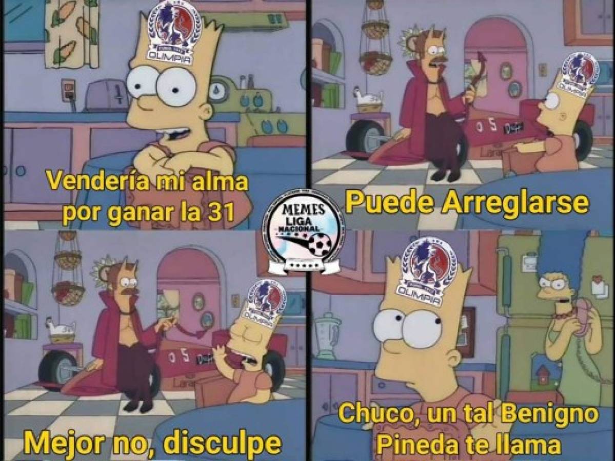 Los crueles memes de la jornada dos de la Liga Nacional donde 'masacran' al Olimpia