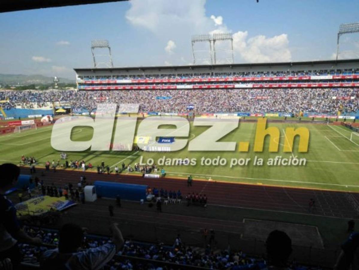 ¡NO HUBO LLENAZO! Afición no llenó el Olímpico para el Honduras-EEUU
