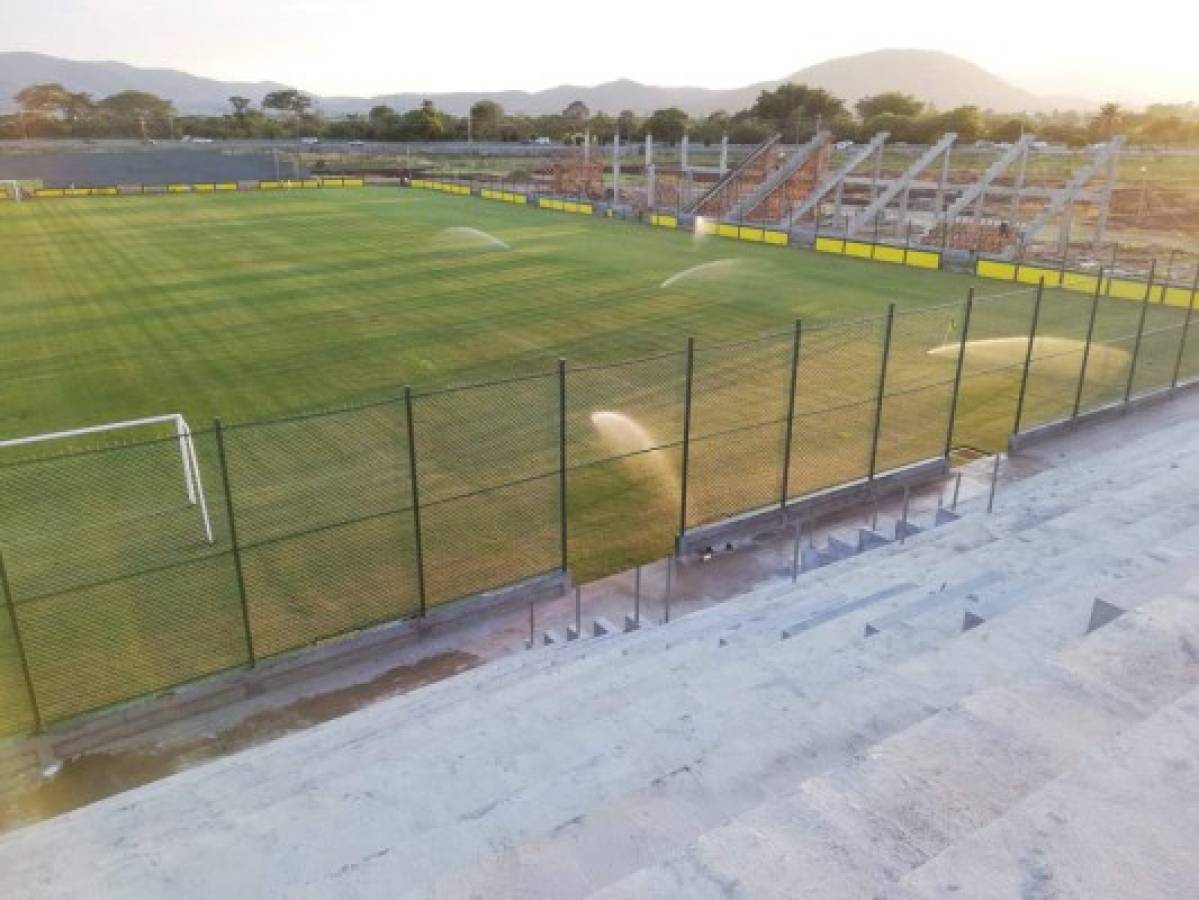 Parrillas One anuncia que está instalando sillas en las graderías al nuevo estadio