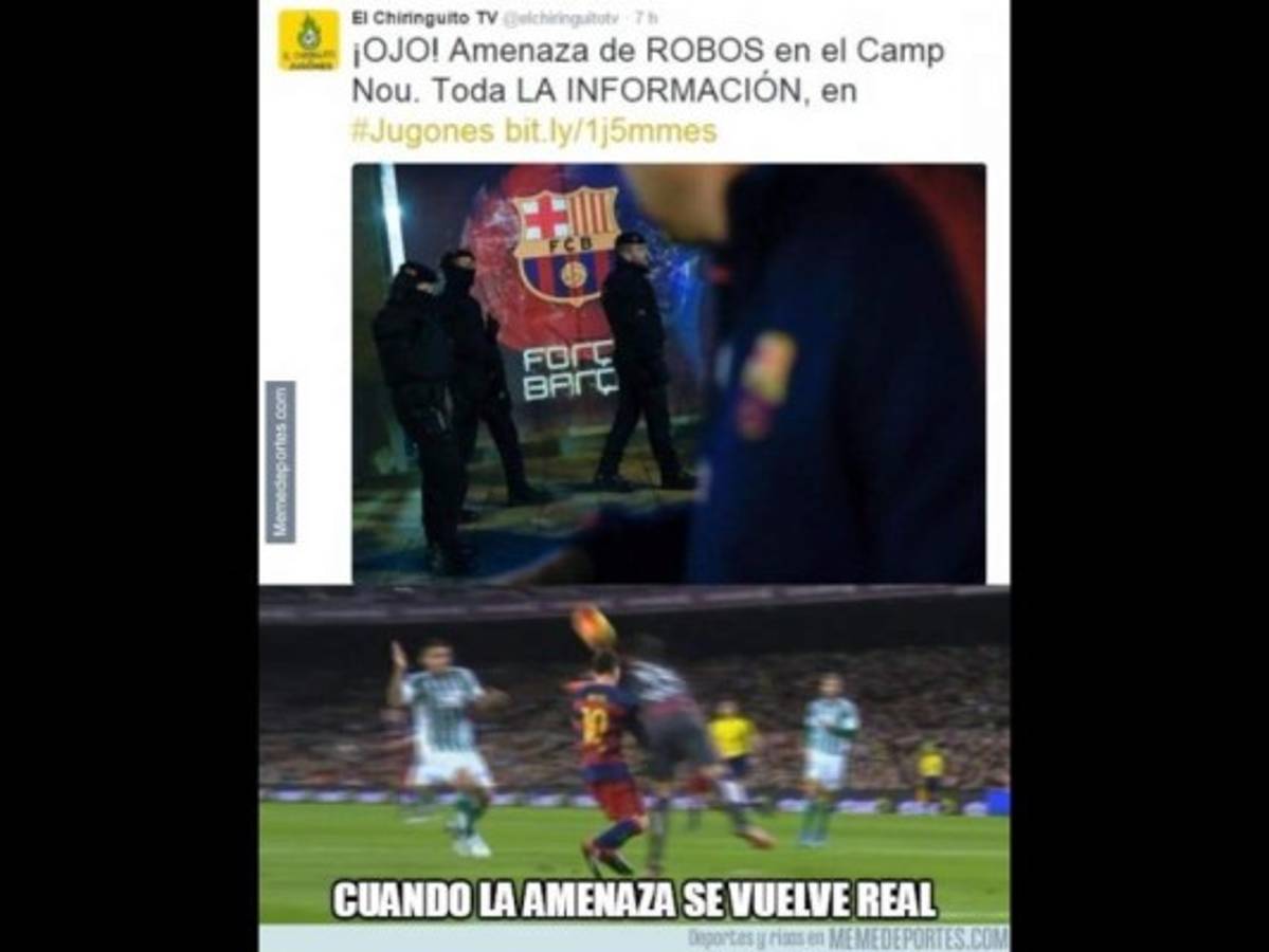 Los memes que dejó el último partido de Barcelona y Real Madrid en 2015