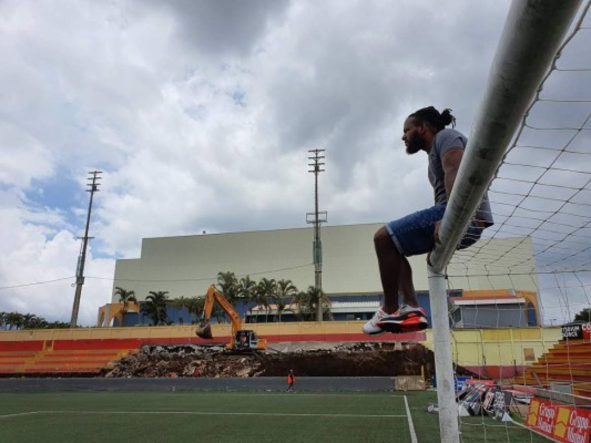 Herediano demuele el vetusto Eladio Rosabal Cordero y comienza el sueño de su nuevo estadio