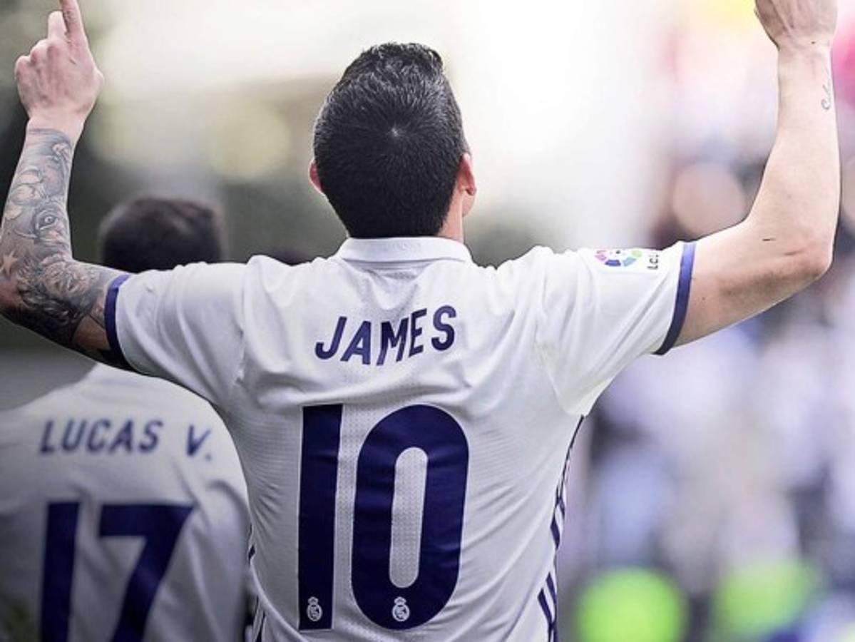 James Rodríguez se despide del Bernabéu llorando y entre aplausos