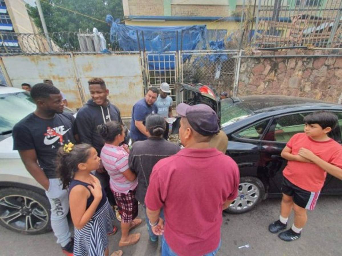 Romell Quioto y su gesto con asilo de ancianos donde está recluido exgloria del Olimpia y Selección de Honduras