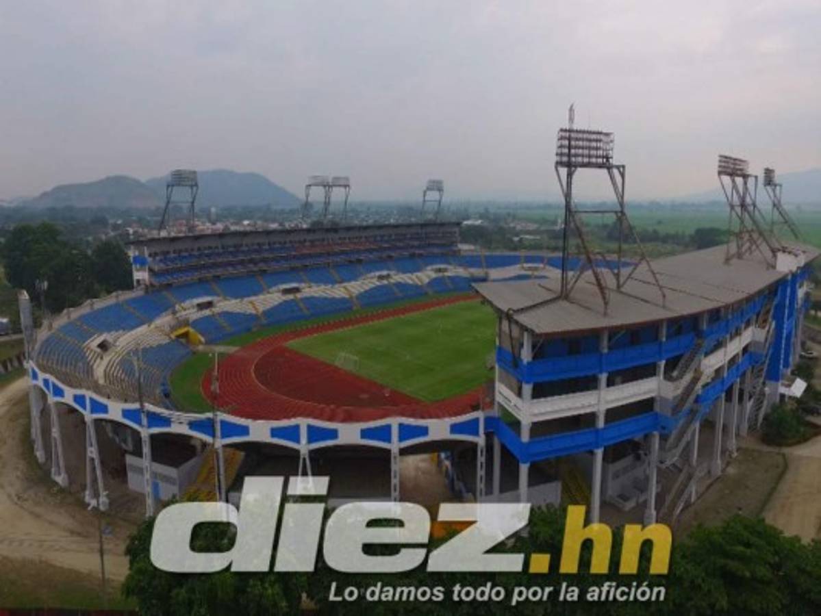 IMPECABLE: El estadio Olímpico ya luce 'bellísimo' para recibir a la 'H'
