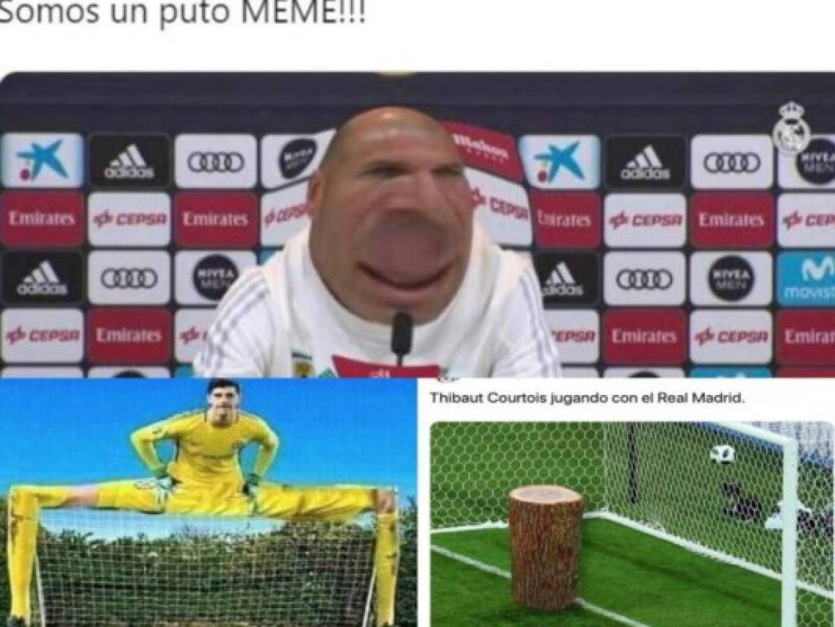 ¡Los memes humillan al Real Madrid, Courtois y Vinicius tras derrota ante Mallorca!