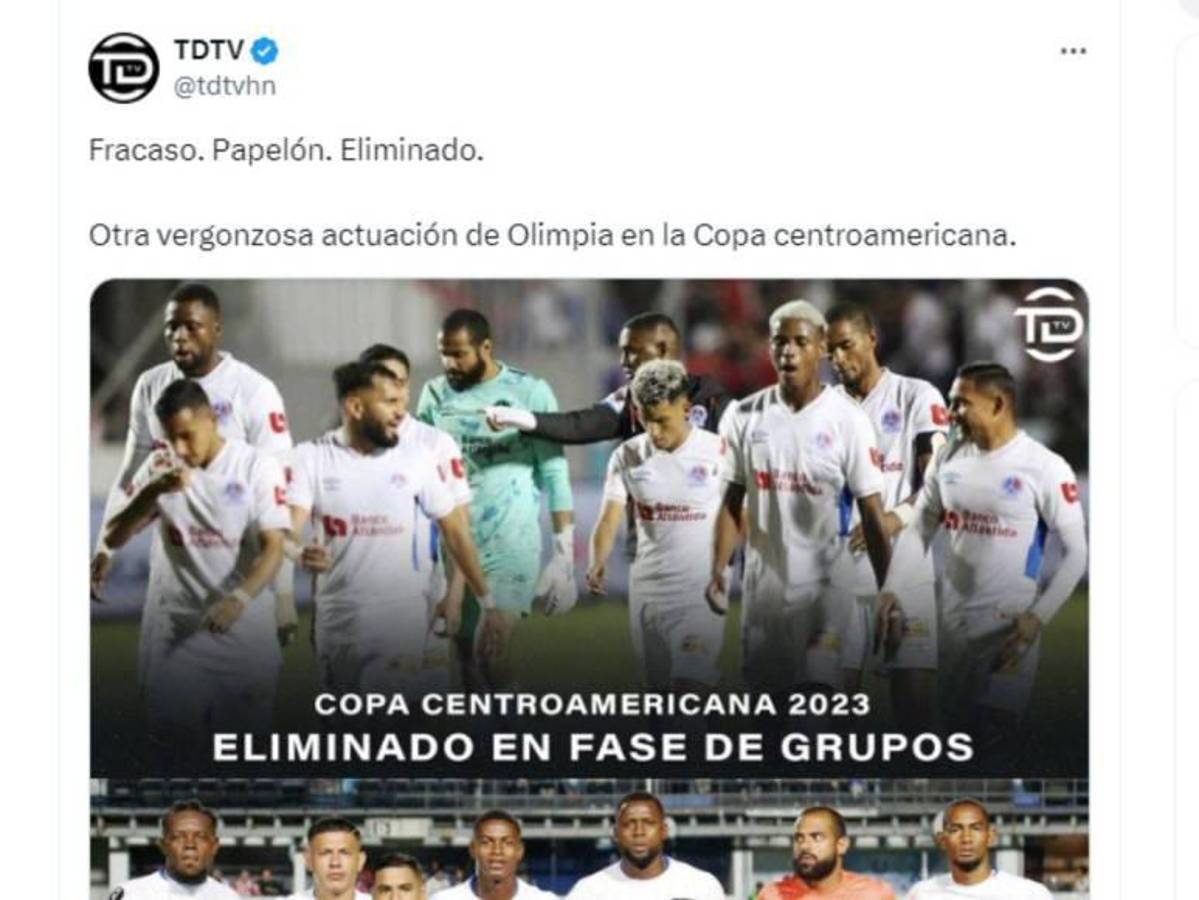 Olimpia fracasó en Copa Centroamericana y señalan a los culpables: lo que dice la prensa tras la eliminación del León