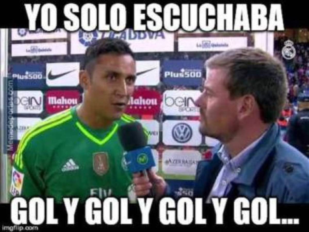 Los memes crucifican a Keylor Navas a pesar de la clasificación del Madrid