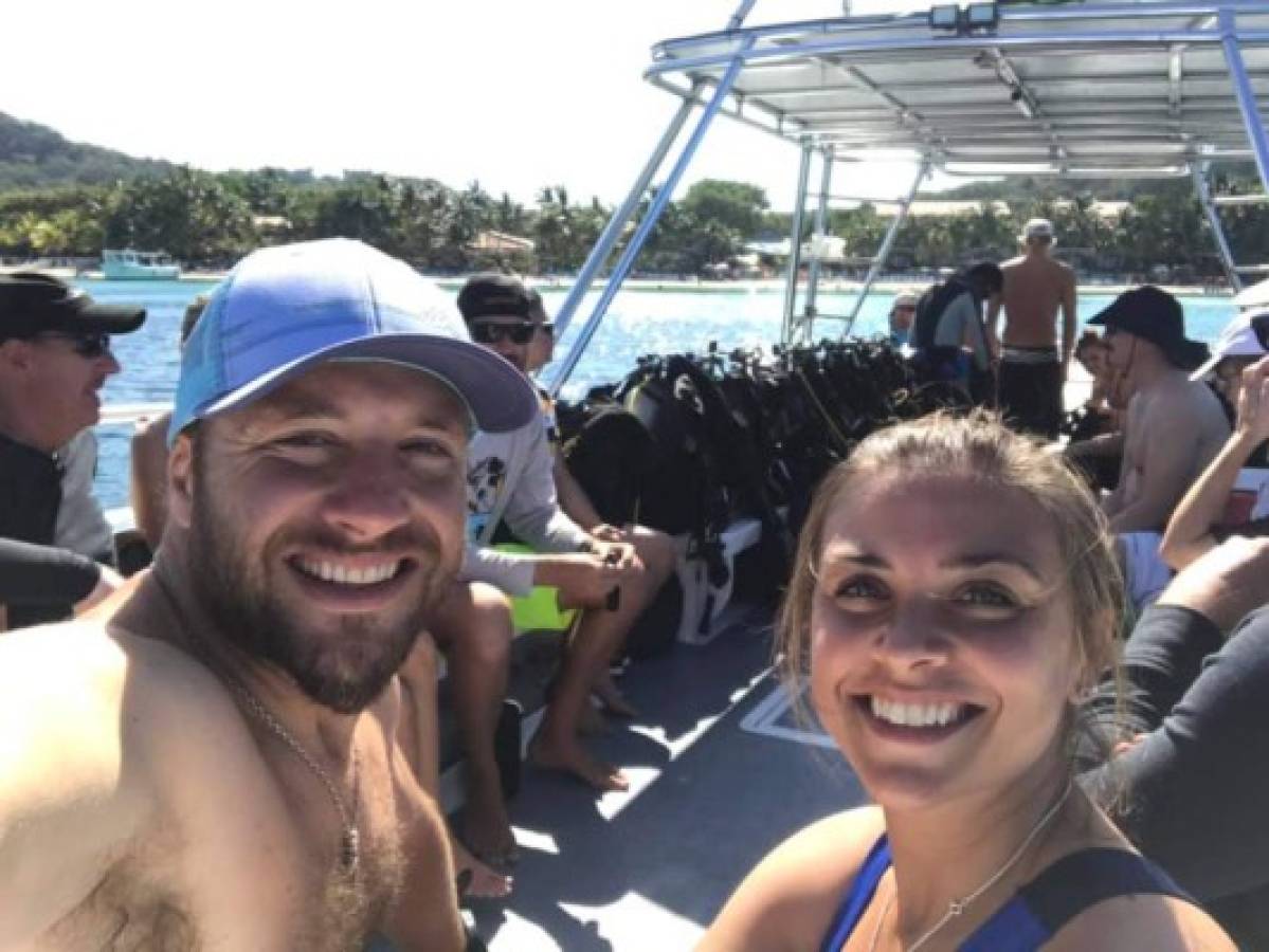 ¡Espectacular! Así disfruta del verano 2019 Sebastián Urrutia, preparador físico de Honduras