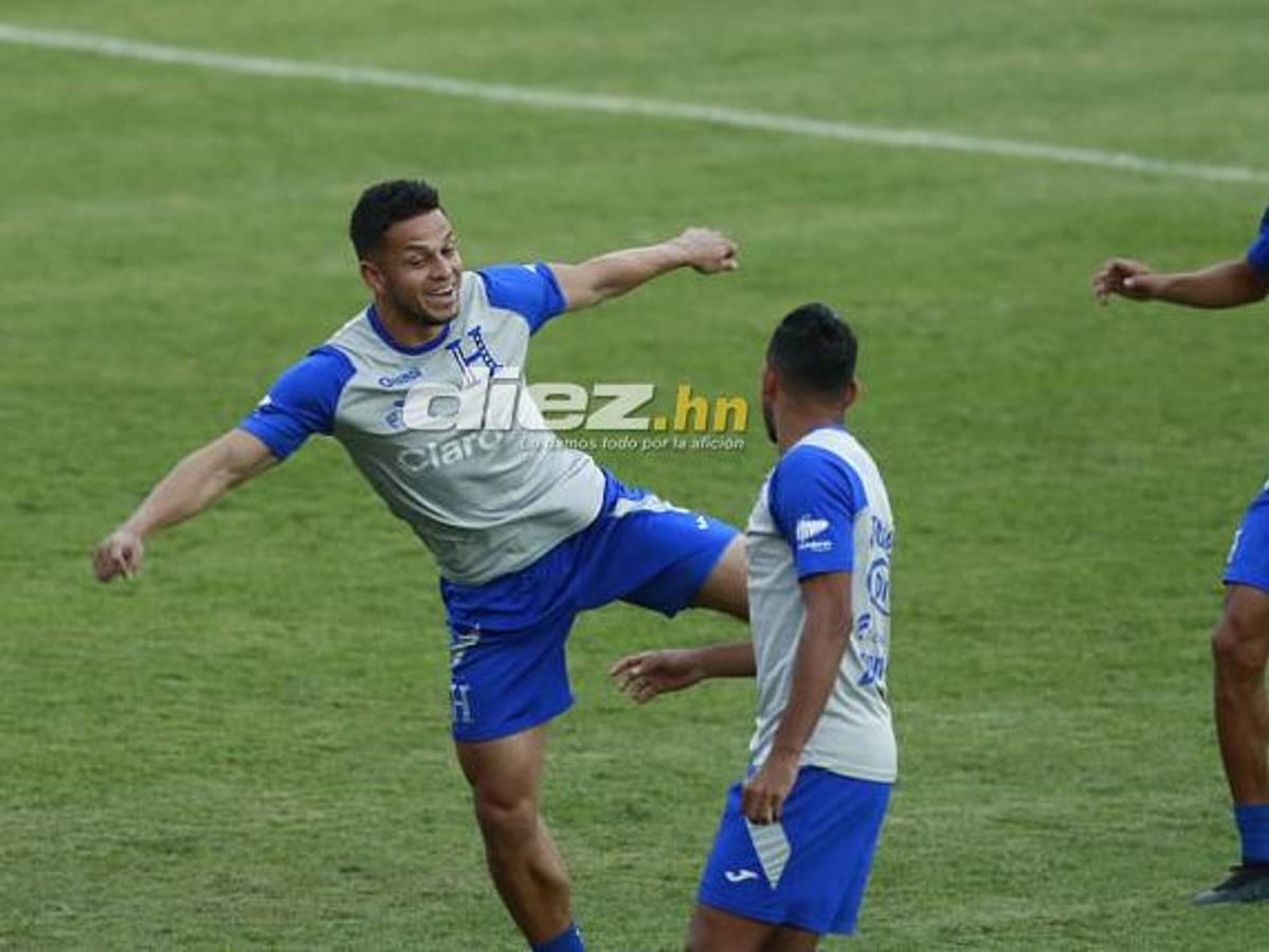 ¡Caras largas, pero también motivación! Las postales de entreno de Honduras de cara al juego con El Salvador
