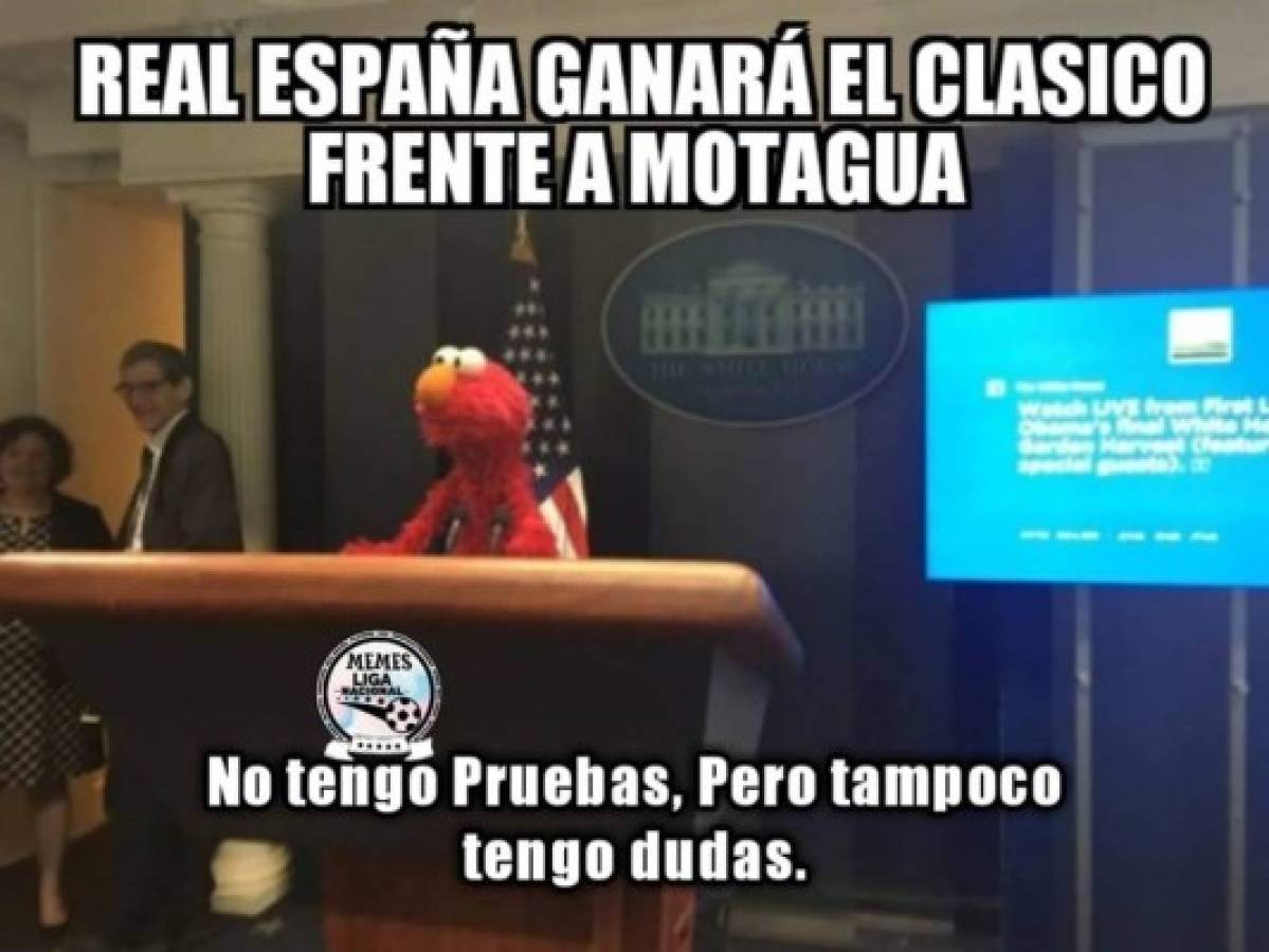 Los memes destrozan al Motagua tras derrota ante Real España en el Morazán