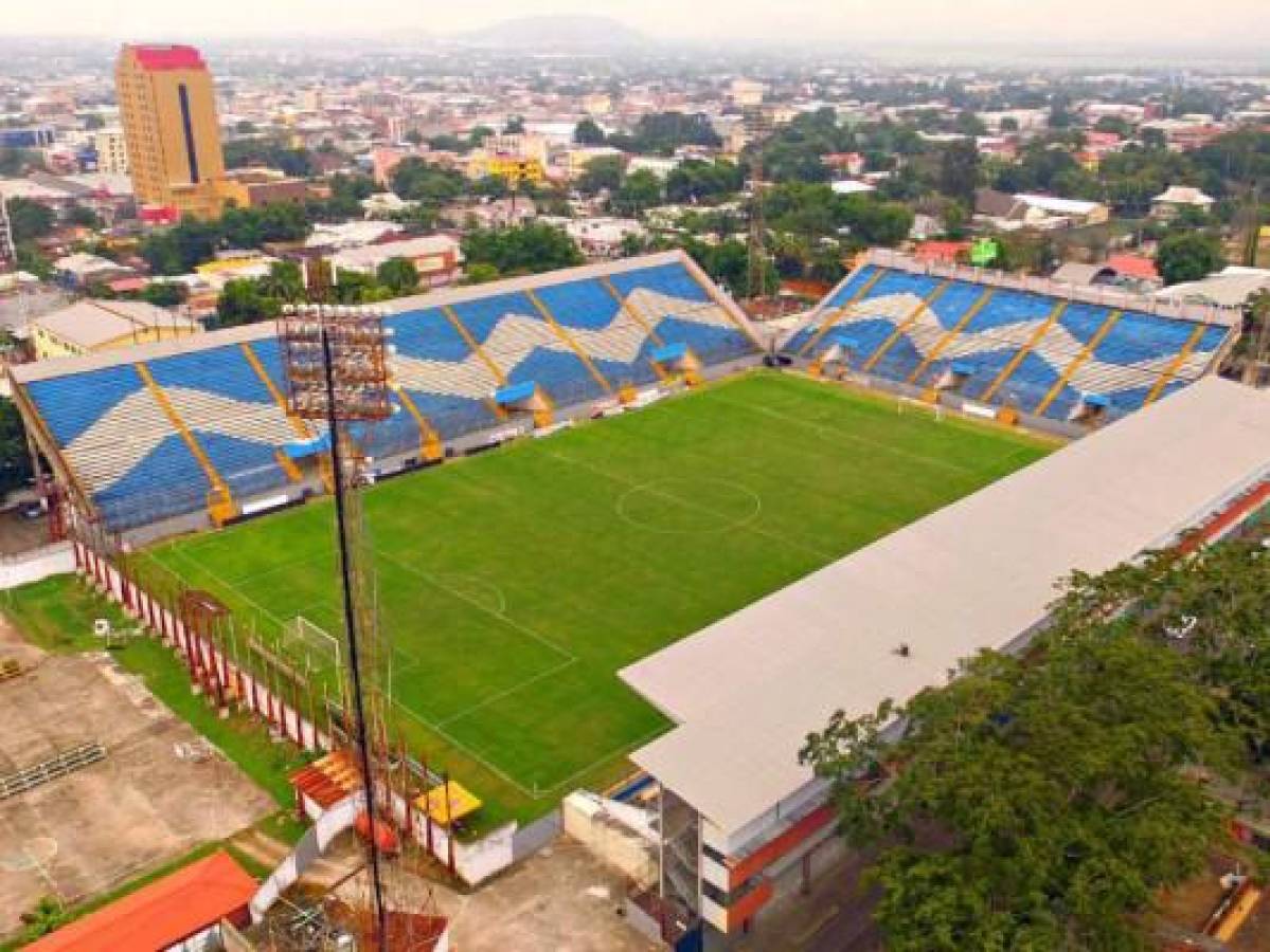 Nuevo alumbrado del estadio Morazán costará 25 millones y estará listo este año, asegura Inmude