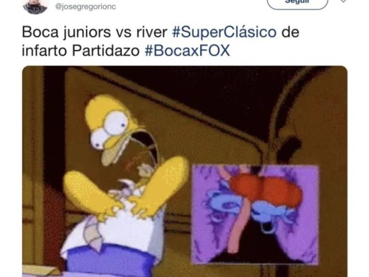 Los memes del empate de Boca Juniors ante River Plate en la final de la Libertadores
