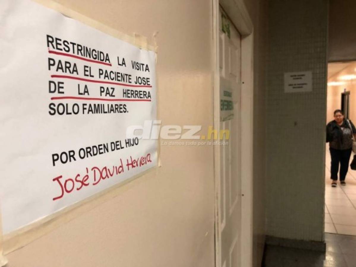 Incertidumbre y preocupación por la salud de Chelato Uclés: Así se viven los momentos en el IHSS