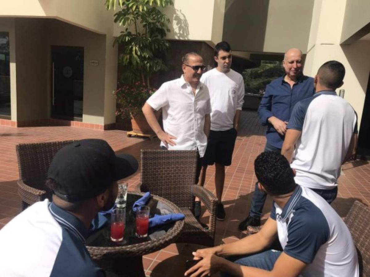 Así fue el almuerzo de los jugadores de Motagua con la directiva previo a la Gran Final