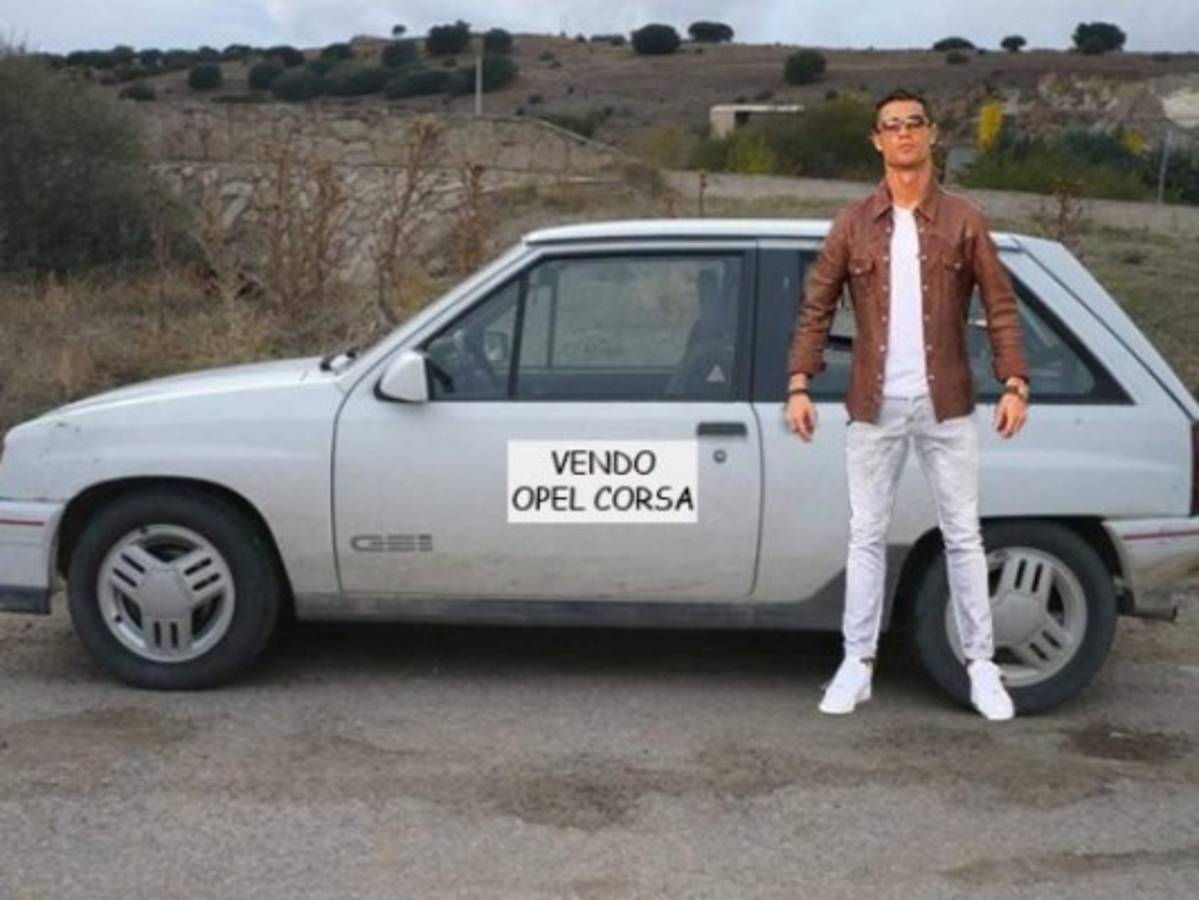 Despedazan con memes a Cristiano Ronaldo tras presumir su lujoso Lamborghini