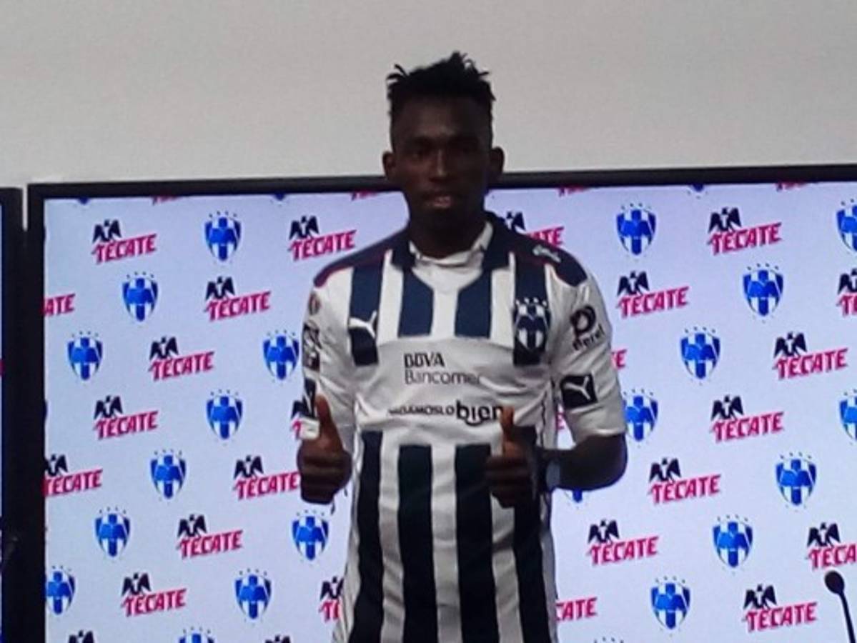 Así fue la presentación de Alberth Elis con el Monterrey de México  