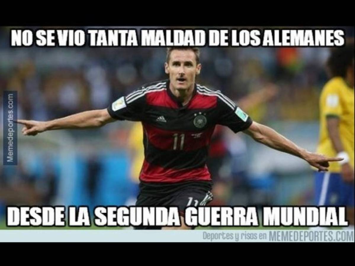 Con crueles memes el mundo recuerda el 7-1 de Alemania a Brasil