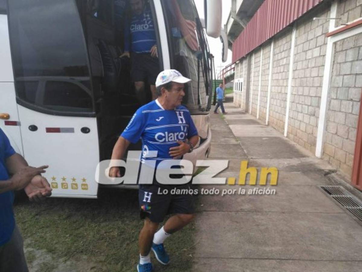 ¡Concentrados! Así fue el primer entrenamiento de Honduras de cara a duelos de repechaje
