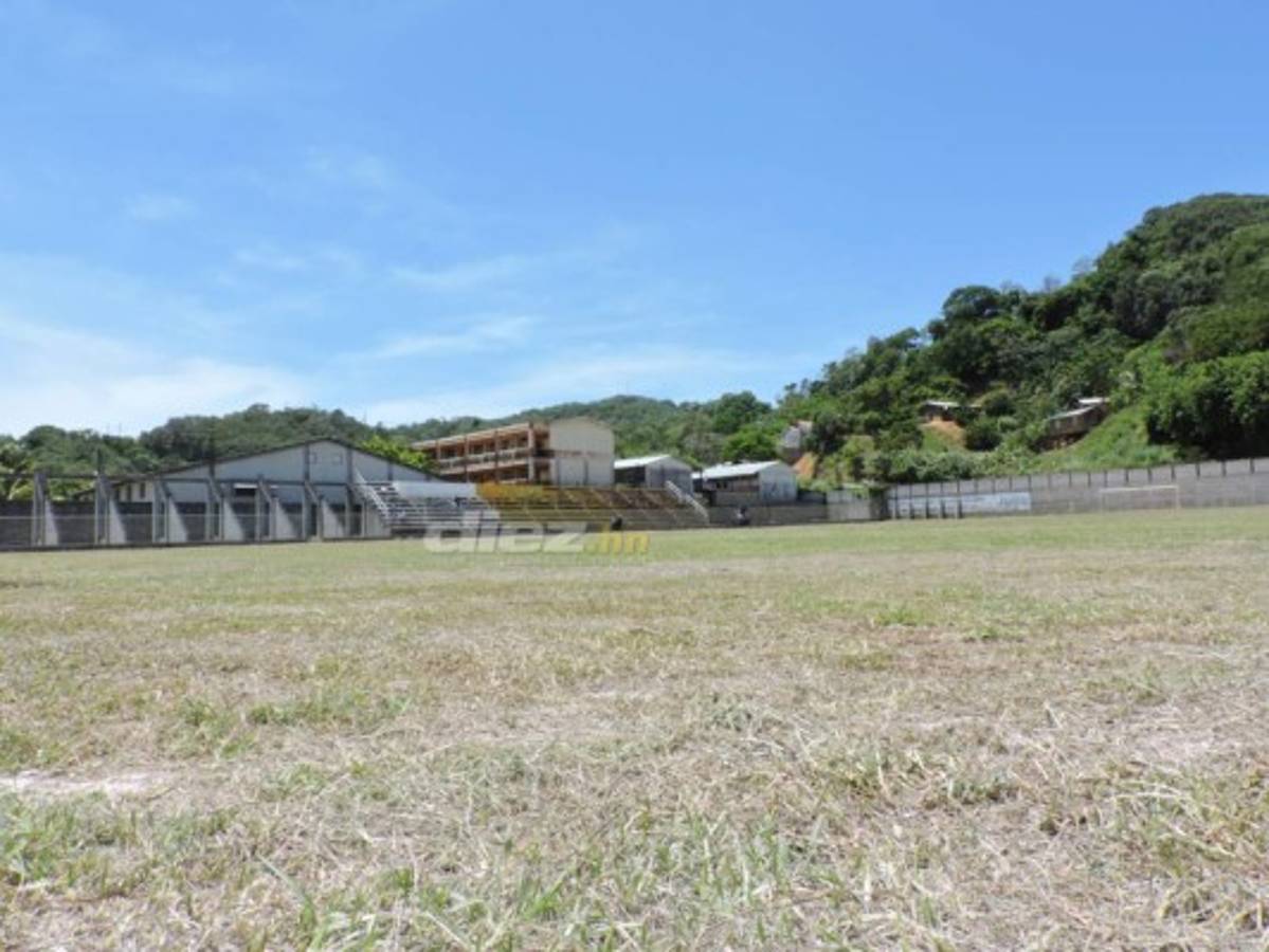 Así luce el estadio de Roatán tras los retoques para el Galaxy-Olimpia
