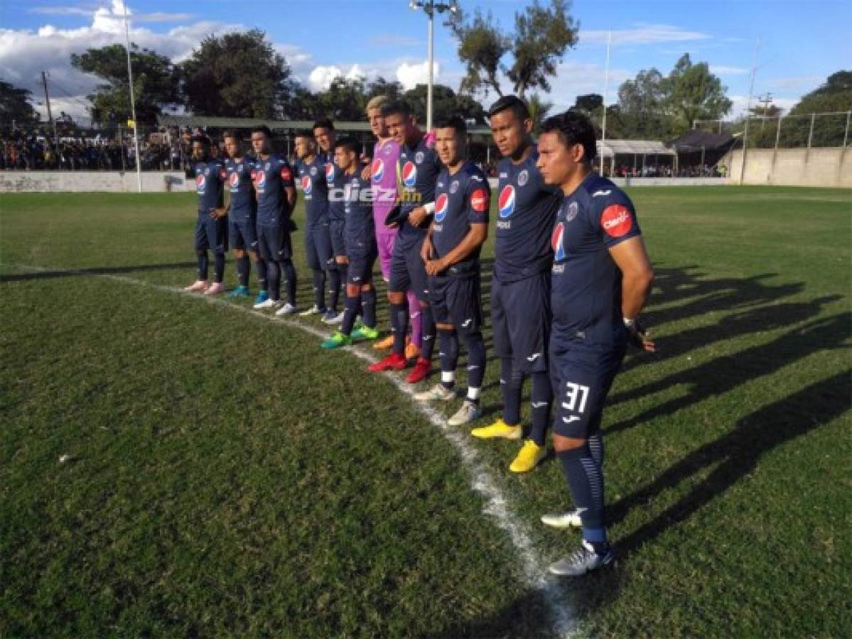 ¡Ambientazo! Motagua y Real España desatan la fiesta en Cantarranas