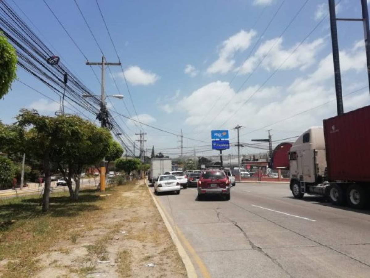 FOTOS: Así luce Honduras con el paro nacional de transporte