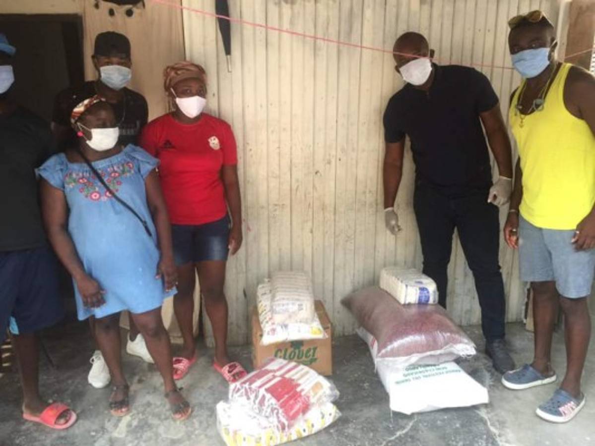 ¡Por tierra y por mar! Osman Chávez reparte alimentos en los pueblos garífunas