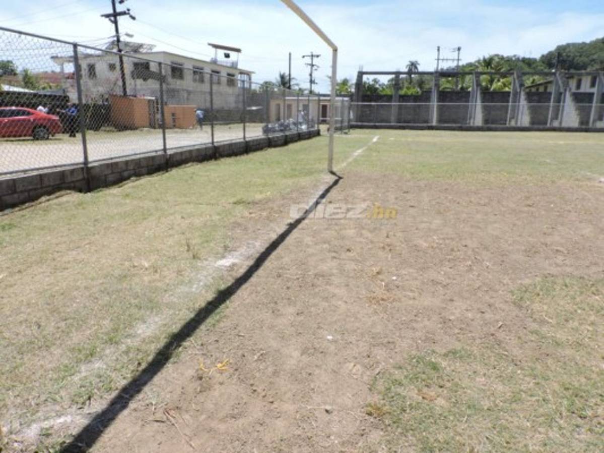 Así luce el estadio de Roatán tras los retoques para el Galaxy-Olimpia